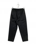 JIL SANDERジルサンダー）の古着「イージーテーパードパンツ」｜ブラック