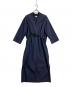 Drawing Numbers（ドローイングナンバーズ）の古着「ブラウスワンピース」｜ネイビー
