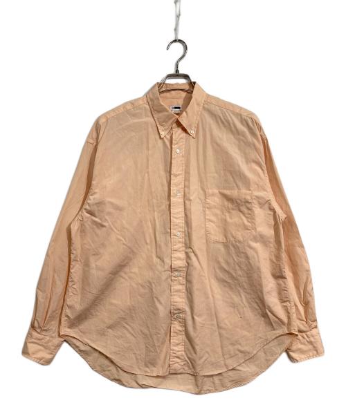H BEAUTY&YOUTH（エイチ ビューティー&ユース）H BEAUTY&YOUTH (エイチ ビューティー&ユース) ボタンダウンシャツ オレンジ サイズ:Mの古着・服飾アイテム
