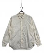 H BEAUTY&YOUTHエイチ ビューティー&ユース）の古着「レギュラーカラーシャツ」｜ベージュ