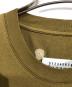 中古・古着 Maison Margiela (メゾンマルジェラ) STITCH COTTON TEE カーキ サイズ:46：10000円