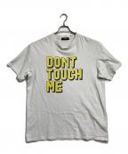 UNDERCOVERアンダーカバー）の古着「DONT TOUCH METシャツ」｜ホワイト