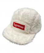 SUPREMEシュプリーム）の古着「Fuzzy Camp Cap」｜ホワイト