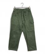 Belgian Armyベルギーアーミー）の古着「M-64フィールドパンツ」｜グリーン