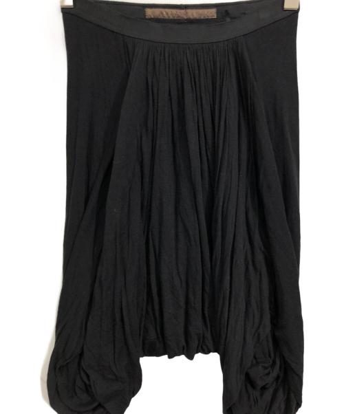 RICK OWENS LILIES（リック オウエンス リリイ）RICK OWENS LILIES (リック オウエンス リリイ) サルエルパンツ ブラック サイズ:38の古着・服飾アイテム