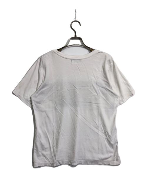 BLUE LABEL CRESTBRIDGE（ブルーレーベルクレストブリッジ）BLUE LABEL CRESTBRIDGE (ブルーレーベルクレストブリッジ) Tシャツ ホワイト サイズ:40の古着・服飾アイテム