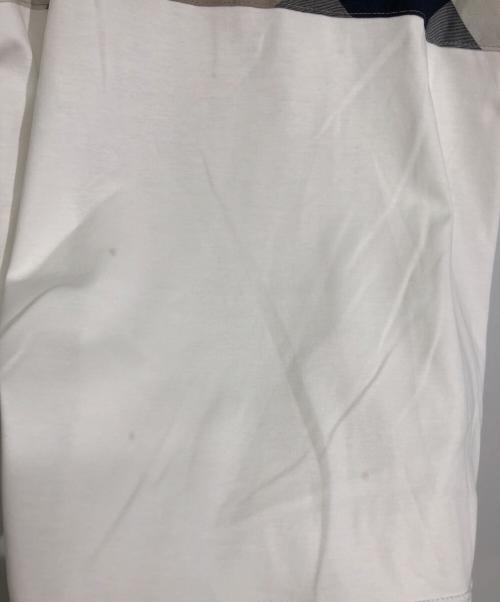 BLUE LABEL CRESTBRIDGE（ブルーレーベルクレストブリッジ）BLUE LABEL CRESTBRIDGE (ブルーレーベルクレストブリッジ) Tシャツ ホワイト サイズ:40の古着・服飾アイテム