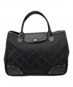 LONGCHAMPロンシャン）の古着「トートバッグ」｜ブラック