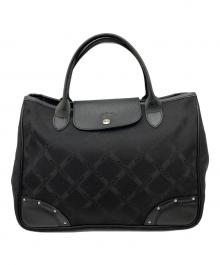 LONGCHAMP（ロンシャン）の古着「トートバッグ」｜ブラック