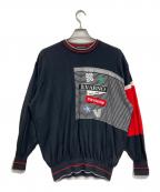 BARNI VARNOバーニヴァーノ）の古着「サマーセーター」｜ブラック