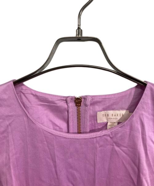 ted baker（テッドベーカー）ted baker (テッドベーカー) ノースリーブワンピース パープル サイズ:2の古着・服飾アイテム