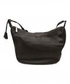 aniaryアニアリ）の古着「レザーショルダーバッグ」｜ブラウン