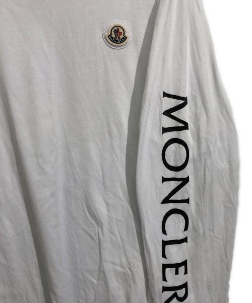 MONCLER（モンクレール）MONCLER (モンクレール) ロングスリーブカットソー ホワイト サイズ:3XLの古着・服飾アイテム