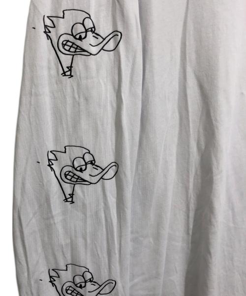 MONCLER（モンクレール）MONCLER (モンクレール) ロングスリーブカットソー ホワイト サイズ:3XLの古着・服飾アイテム