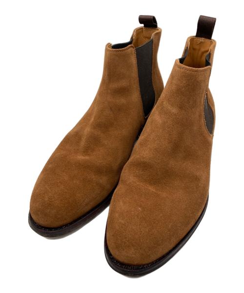 Jalan Sriwijaya（ジャランスリウァヤ）Jalan Sriwijaya (ジャランスリウァヤ) サイドゴアシューズ ブラウン サイズ:41の古着・服飾アイテム