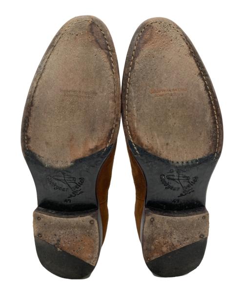 Jalan Sriwijaya（ジャランスリウァヤ）Jalan Sriwijaya (ジャランスリウァヤ) サイドゴアシューズ ブラウン サイズ:41の古着・服飾アイテム