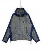 Timberlandティンバーランド）の古着「オールドマウンテンパーカー」｜ブルー×グレー