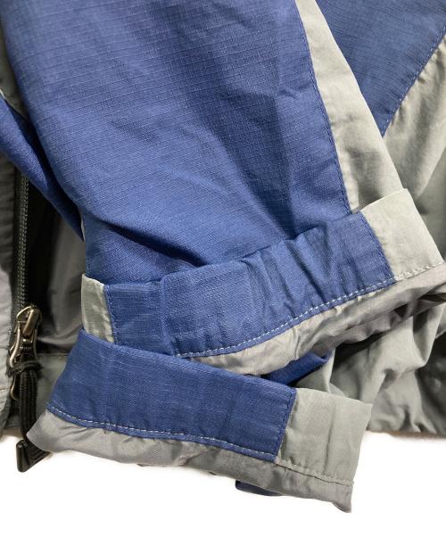 Timberland（ティンバーランド）Timberland (ティンバーランド) オールドマウンテンパーカー ブルー×グレー サイズ:XLの古着・服飾アイテム
