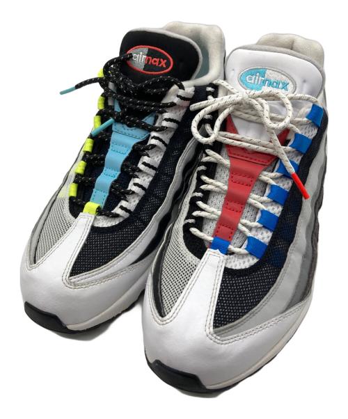 NIKE（ナイキ）NIKE (ナイキ) AIR MAX 95 QS Greedy 2.0 ホワイト サイズ:27.5cmの古着・服飾アイテム