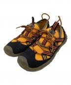 adidasアディダス）の古着「ウォーター Moc エキップメント」｜ブラック×オレンジ