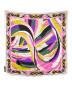Emilio Pucci（エミリオ プッチ）の古着「幾何学模様シルクスカーフ」｜ピンク