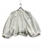 OWILアウル）の古着「SWOLLEN SLEEVE SHIRT」｜ホワイト