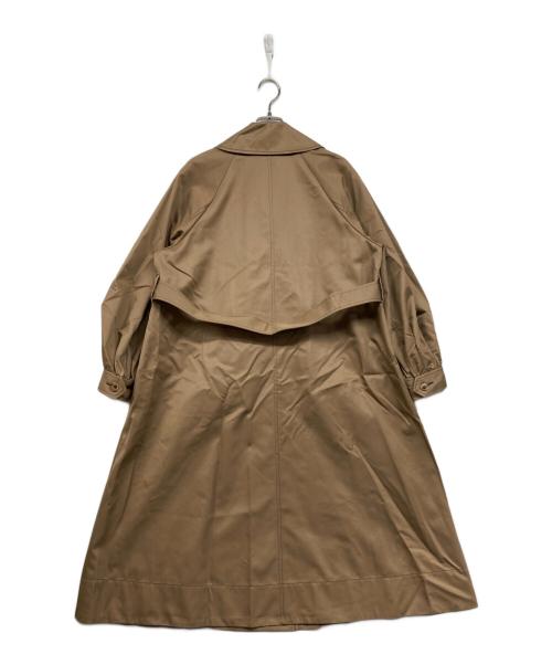Noble（ノーブル）Noble (ノーブル) グロウツイルボリューミードレスコート 2 ブラウン サイズ:36の古着・服飾アイテム