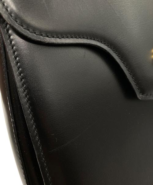 BALLY（バリー）BALLY (バリー) ワンハンドルバッグ ブラック×ゴールドの古着・服飾アイテム