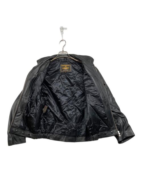 MORGAN MEMPHIS BELLE（モーガン メンフィス ベル）MORGAN MEMPHIS BELLE (モーガン メンフィス ベル) フレンチボマーレザージャケット ブラック サイズ:Mの古着・服飾アイテム