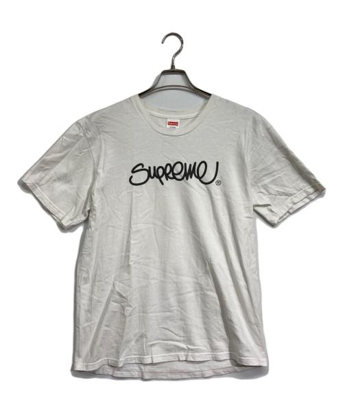 SUPREME（シュプリーム）Supreme (シュプリーム) ハンドスタイルT ホワイト サイズ:Mの古着・服飾アイテム