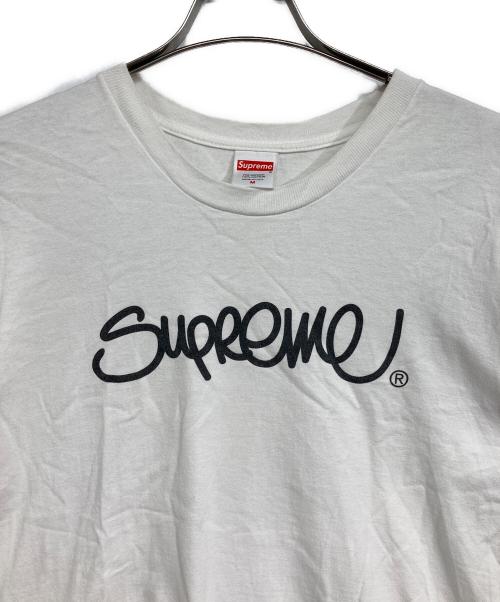 SUPREME（シュプリーム）Supreme (シュプリーム) ハンドスタイルT ホワイト サイズ:Mの古着・服飾アイテム