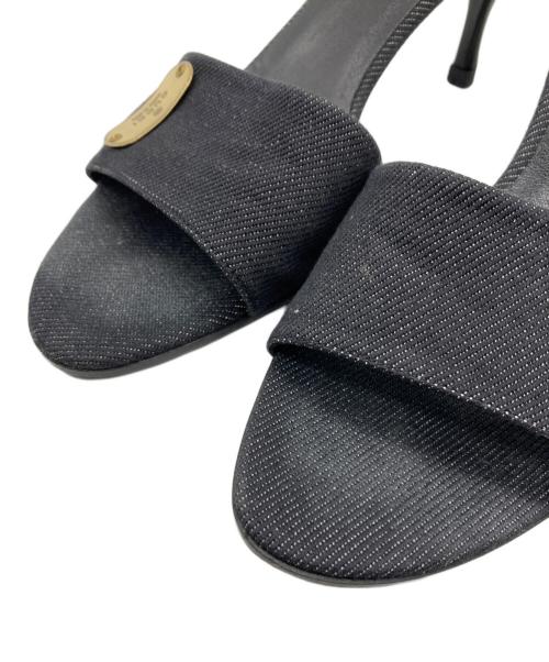 GUCCI（グッチ）GUCCI (グッチ) デニムパンプス ブラック サイズ:8Cの古着・服飾アイテム