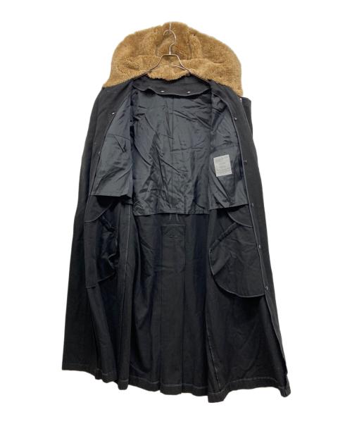 Yohji Yamamoto pour homme（ヨウジヤマモト プールオム）Yohji Yamamoto pour homme (ヨウジヤマモト プールオム) モッズコート ブラウン×ブラック サイズ:4の古着・服飾アイテム