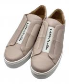 LANVIN en Bleuランバンオンブルー）の古着「スリッポンスニーカー」｜ピンク