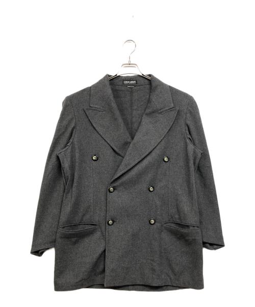 GIORGIO ARMANI（ジョルジョアルマーニ）GIORGIO ARMANI (ジョルジョアルマーニ) ダブルジャケット グレー サイズ:52の古着・服飾アイテム