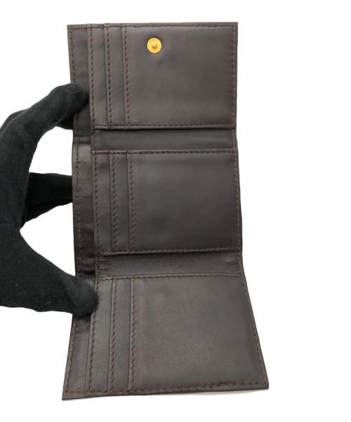 MMTS（マミタス）mmts (マミタス) ”マミタス”さま ミニ財布 ブラウンの古着・服飾アイテム