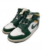 NIKEナイキ）の古着「エアジョーダン1ミッド」｜グリーン