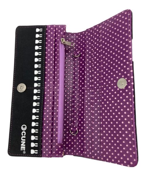 CUNE（キューン）CUNE (キューン) 長財布 ブラックの古着・服飾アイテム