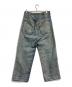 SHIKITARI (シキタリ) FADED WIDE DENIM PANTS スカイブルー サイズ:M：6000円