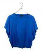 DRAWERドゥロワー）の古着「ワイドスリーブTシャツ」｜ブルー