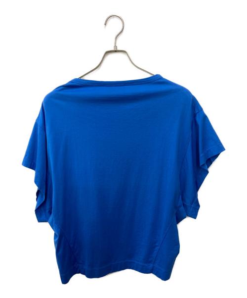 DRAWER（ドゥロワー）Drawer (ドゥロワー) ワイドスリーブTシャツ ブルー サイズ:	SIZE 1の古着・服飾アイテム