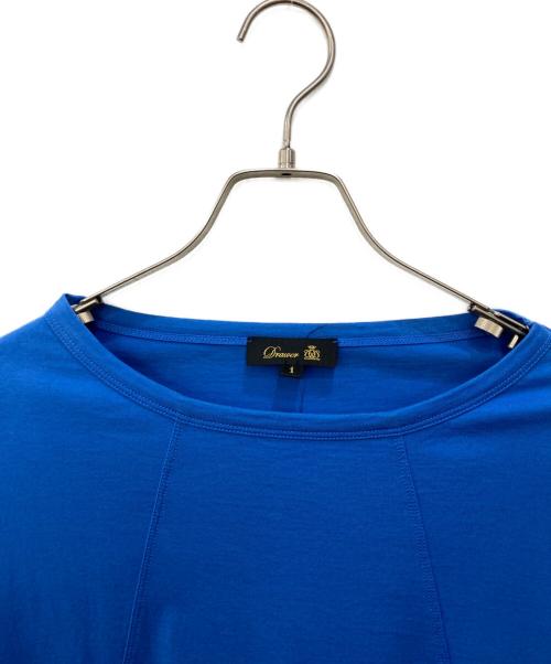 DRAWER（ドゥロワー）Drawer (ドゥロワー) ワイドスリーブTシャツ ブルー サイズ:	SIZE 1の古着・服飾アイテム