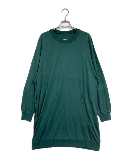 MM6 Maison Margiela（エムエムシックスメゾンマルジェラ）MM6 Maison Margiela (エムエムシックスメゾンマルジェラ) ニットワンピース グリーン サイズ:Sの古着・服飾アイテム
