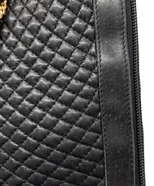 BALLY（バリー）BALLY (バリー) チェーンショルダーレザーバッグ ブラックの古着・服飾アイテム