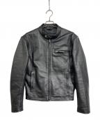 Rookieルーキー）の古着「シングルライダースジャケット」｜ブラック