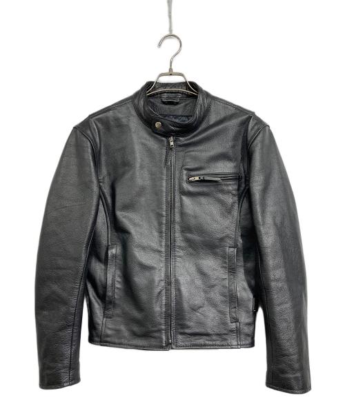 Rookie（ルーキー）Rookie (ルーキー) シングルライダースジャケット ブラック サイズ:Mの古着・服飾アイテム