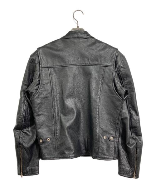 Rookie（ルーキー）Rookie (ルーキー) シングルライダースジャケット ブラック サイズ:Mの古着・服飾アイテム