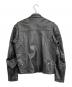 Rookie (ルーキー) シングルライダースジャケット ブラック サイズ:M：7000円