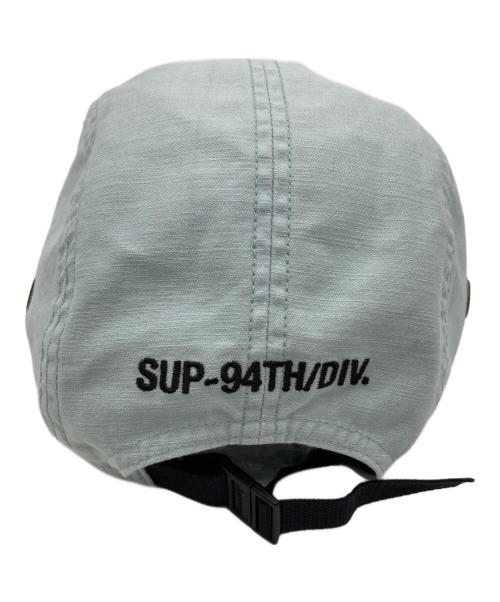 SUPREME（シュプリーム）Supreme (シュプリーム) Military Camp Cap Light Blue スカイブルーの古着・服飾アイテム