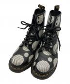 Dr.Martensドクターマーチン）の古着「ポルカドット8ホールブーツ」｜ブラック